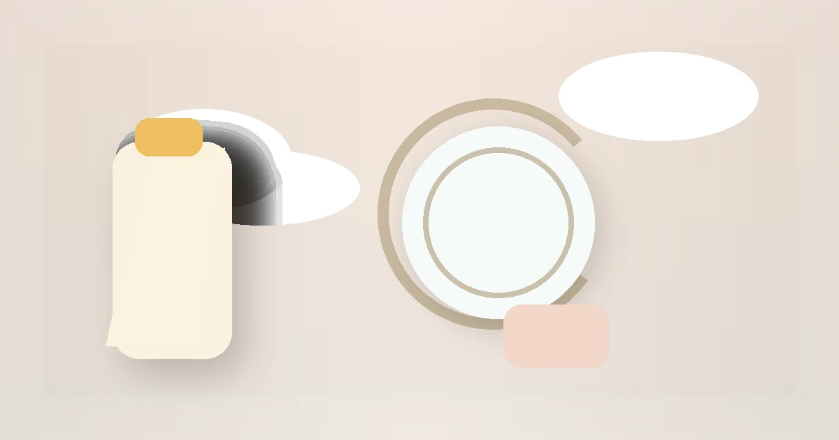 How to Choose Sunscreen for Daily Use guide visual with a sunscreen tube and compact mirror.