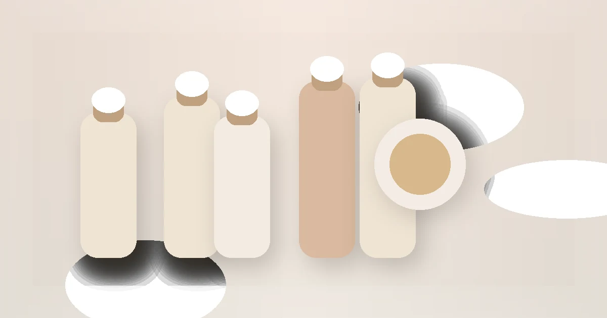 Minimalist Skincare Routine: 3 Steps That Make Sense guide visual with skincare bottles and jars on a calm routine surface.