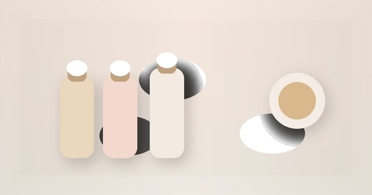 How to Patch Test a New Skincare Product guide visual with skincare bottles and jars on a calm routine surface.