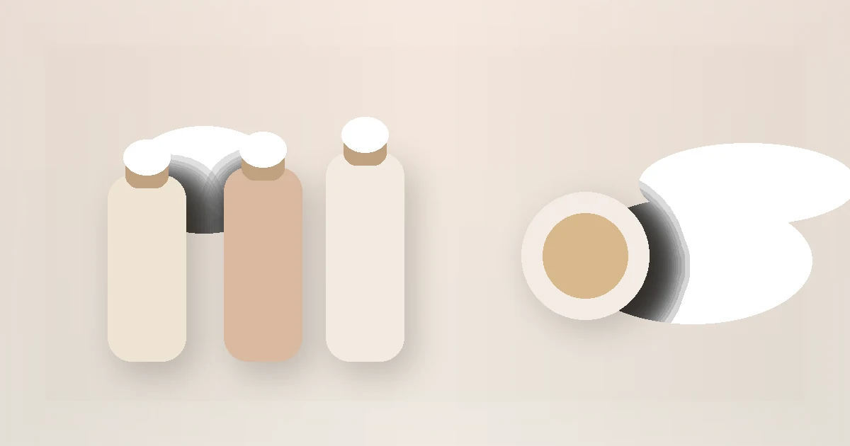 Skincare Routine in Your 40s: Keep It Practical guide visual with skincare bottles and jars on a calm routine surface.